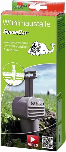 Wühlmausfalle super cat - wühlmausfalle,