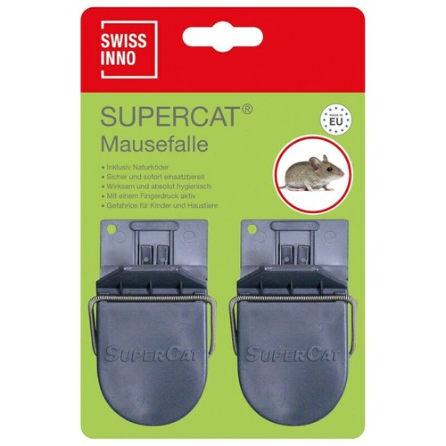 Mausefalle supercat 2er set - mausefalle,